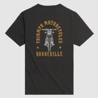 BONNEVILLE T120 T-SHIRT BLACK