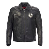 ACE PRINTED LEATHER JACKET