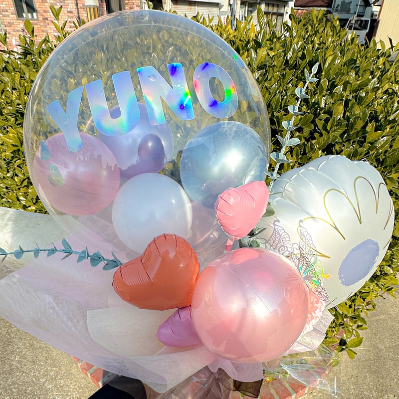 ◇大阪エリア限定ショップより直接配達◇フラワーモチーフバルーン