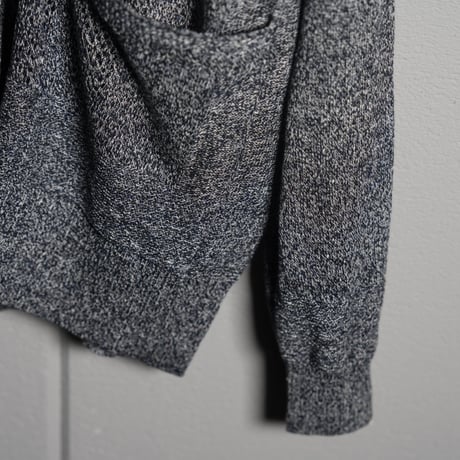 "rinoneca"  Linen Mesh Cardigan
