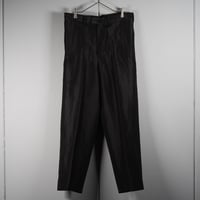 "nonnotte"  Draw Cord Wide Straight Trousers