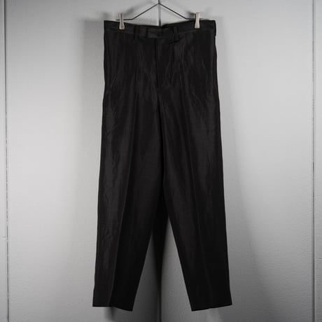 "nonnotte"  Draw Cord Wide Straight Trousers