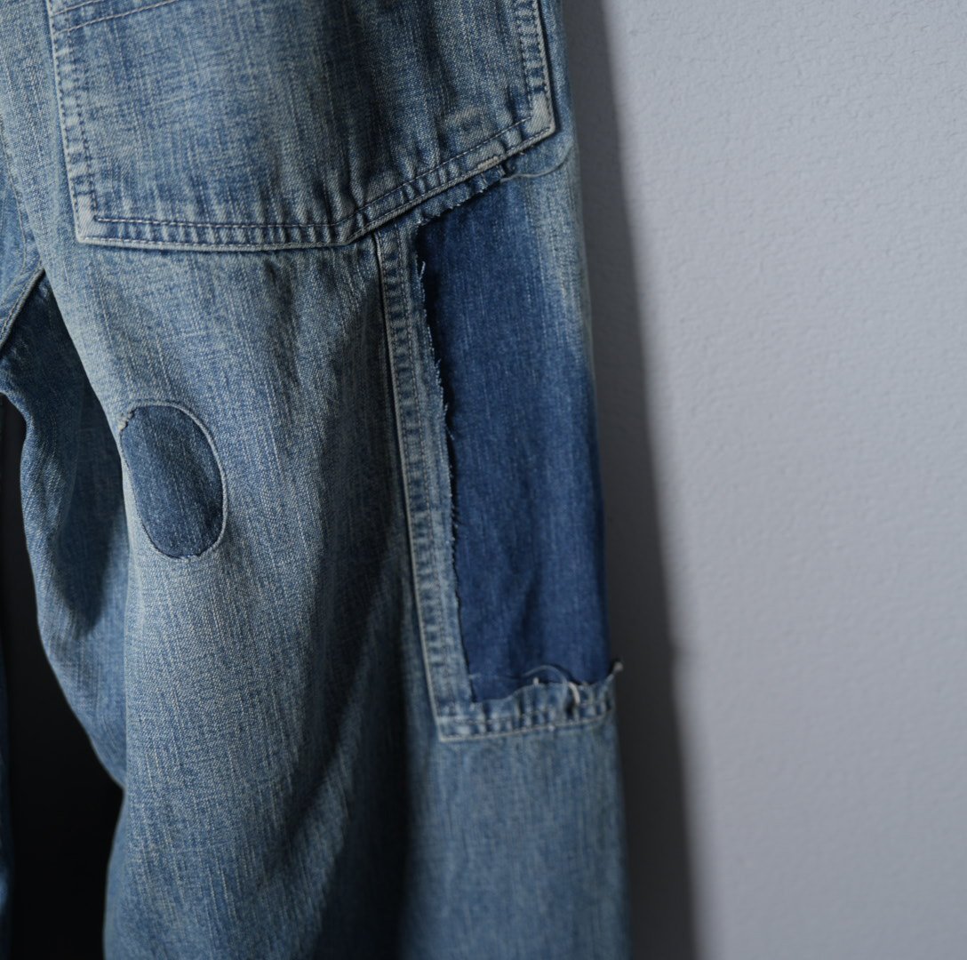 ensou.エンソウ Scar tissue painter jeans デニム ensou. (エンソウ) /Scar tissue painter jeans | aboutfukuoka(福岡市