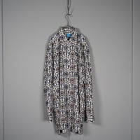 "PERIOD FEATURES" Machine cut work Digital Print Long shirts