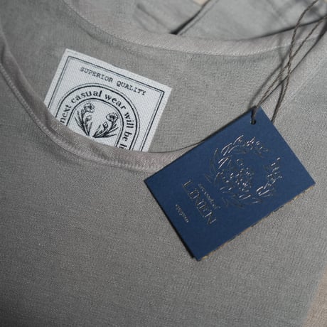 "rinoneca"  Linen Piqué Tank Top