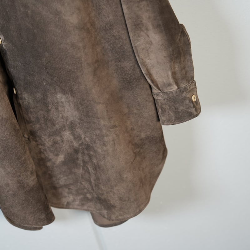 the Mad Shop suede shirt 