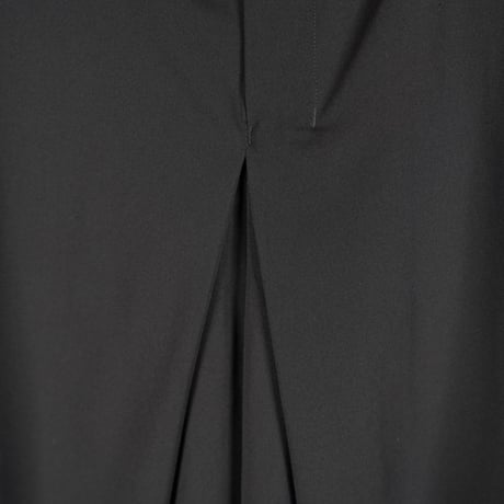 "nonnotte"  Draping Crotch Box 1Tuck Trousers