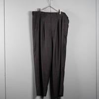 "nonnotte"  2-Tuck Draw Cord Wide Trousers
