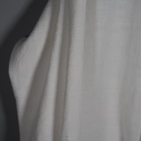 "PERIOD FEATURES"  0-Count Khadi Cotton Long Shirt