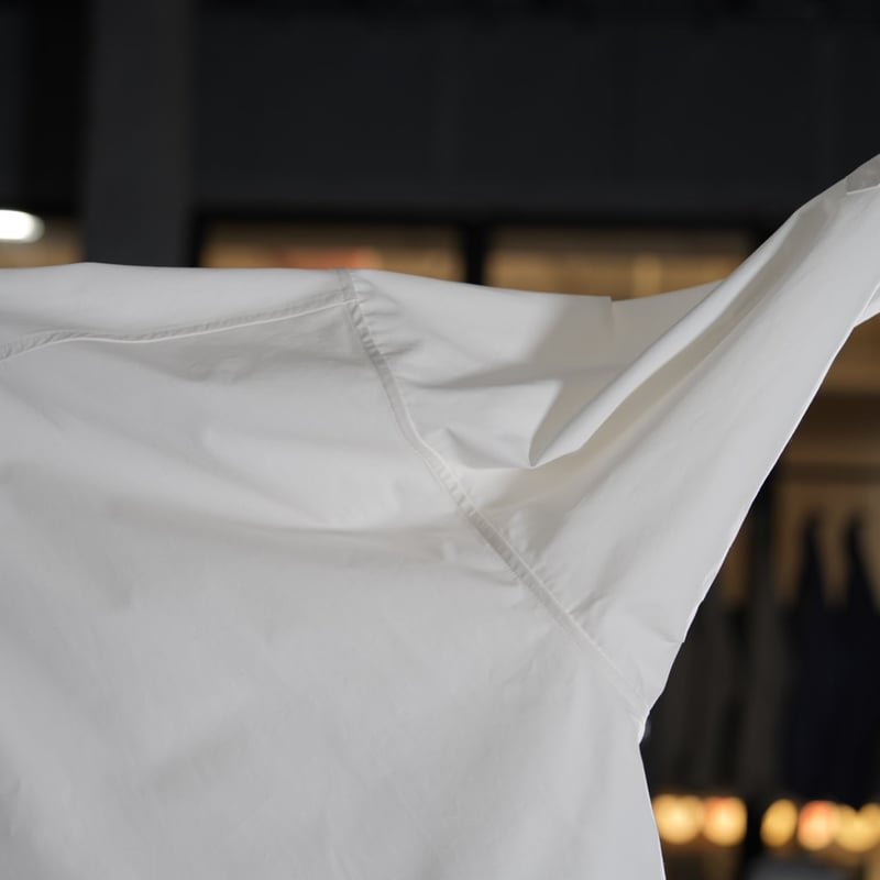 nonnotte Draping Shirt Type A White | ARVA