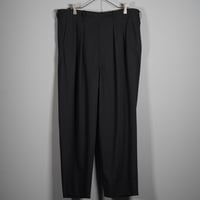 "nonnotte"  2-Tuck Draw Cord Wide Trousers