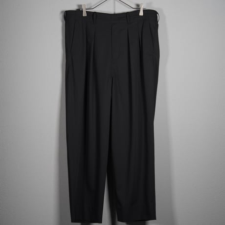"nonnotte"  2-Tuck Draw Cord Wide Trousers