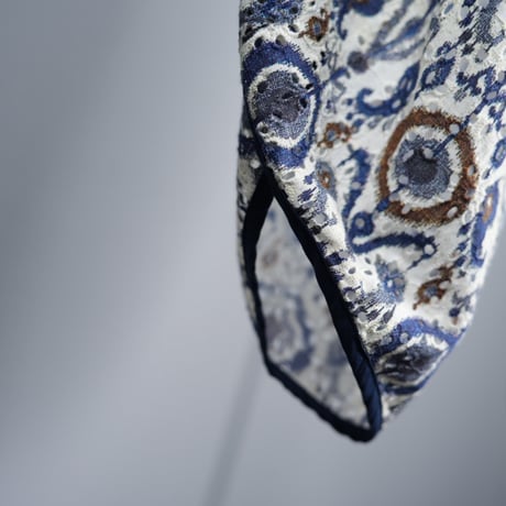 "PERIOD FEATURES" Machine cut work Digital Print Pants