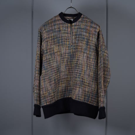 "Aquellos Ojos Verdes BISHU"  “Matis” Zip-up pullover