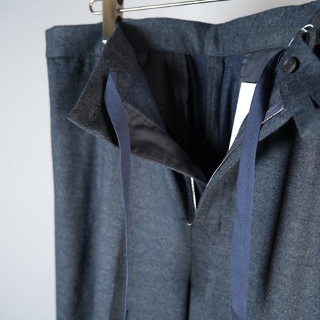 "nonnotte"  EX.Wide Straight Trousers