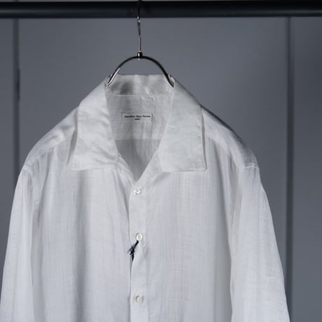 "Aquellos Ojos Verdes BISHU" 　Classic open collor shirt