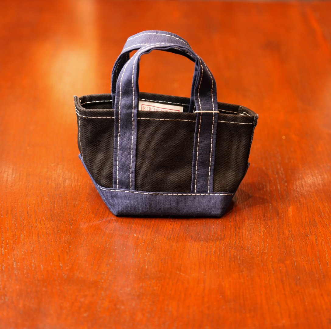 KOOKY ZOO ミニトートバッグ ネイビー KOOKY ZOO クーキーズー MINIATURE TOTE BAG - tity