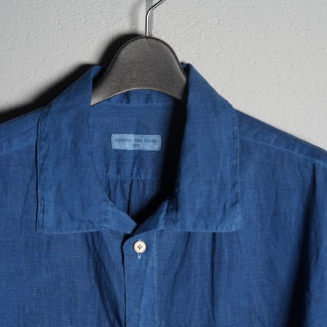 "Aquellos Ojos Verdes BISHU"  Classic open collar Short Sleeve