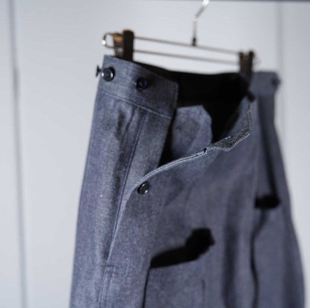 class CCFA01UNI A ワイドデニム CLASS クラス LIGHT OZ DENIM PANTS CCFA01UNI A