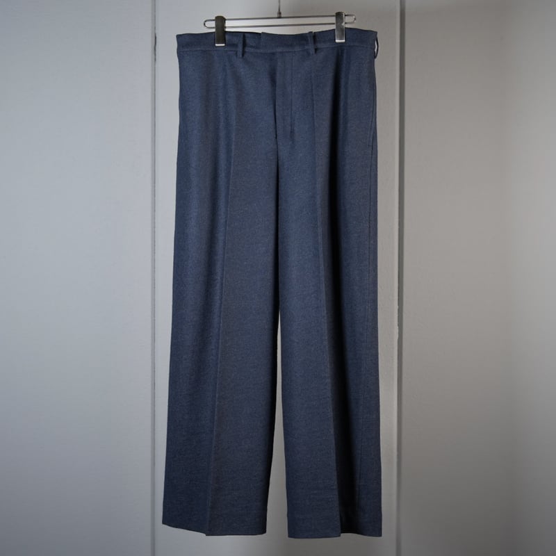 パンツ nonnotte NO TUCK WIDE STRAIGHT TROUSERS パンツ nonnotte NO TUCK WIDE STRAIGHT TROUSERS BACK SATIN