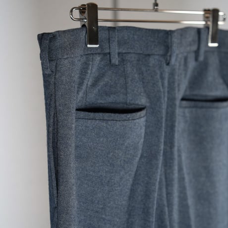 "nonnotte"  EX.Wide Straight Trousers