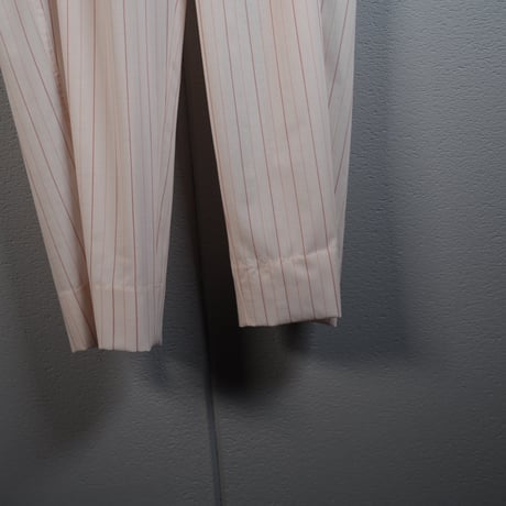 "nonnotte"  2-Tuck Draw Cord Wide Trousers