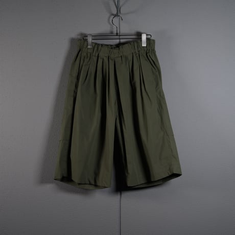"nonnotte"  Pleat Dock Shorts Trousers