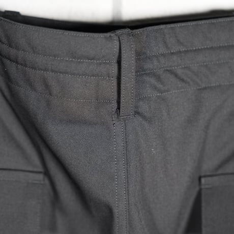 "nonnotte"  2-Tuck Draw Cord Wide Trousers