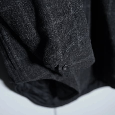 "ensou."  Whale Padded Shirt