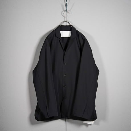 "nonnotte"  Swan Drop Collar Shirt Jacket