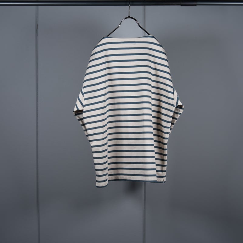 新品❗️定価26,400円 【AUBERGE/オーベルジュ】バスクシャツ coco AUBERGE】COCO - ECRU × NAVY / オーベルジュ ココ ボーダー