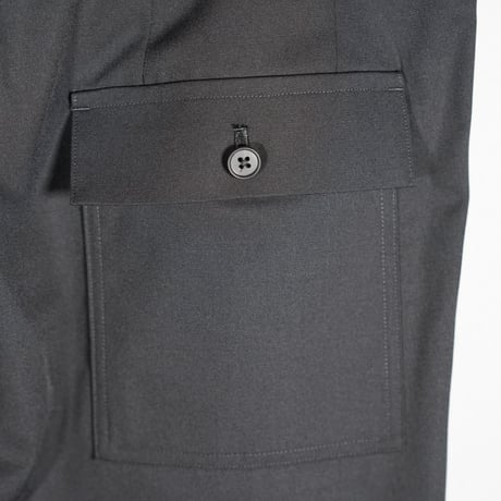 "nonnotte"  2-Tuck Draw Cord Wide Trousers