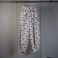 "PERIOD FEATURES" Machine cut work Digital Print Pants