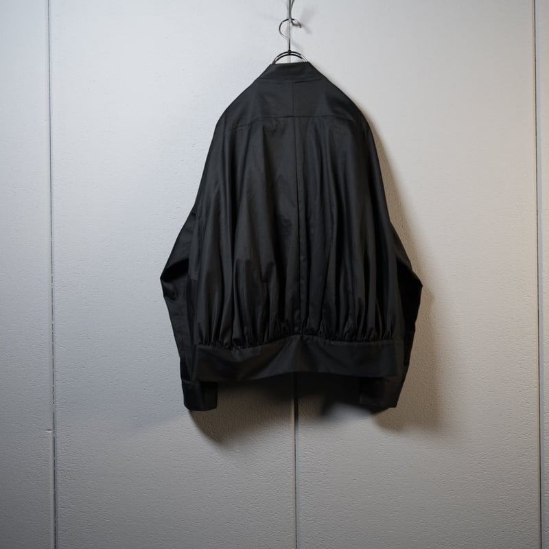 (未使用)nonnotte Draping gather blouson 未使用)nonnotte Draping gather blouson