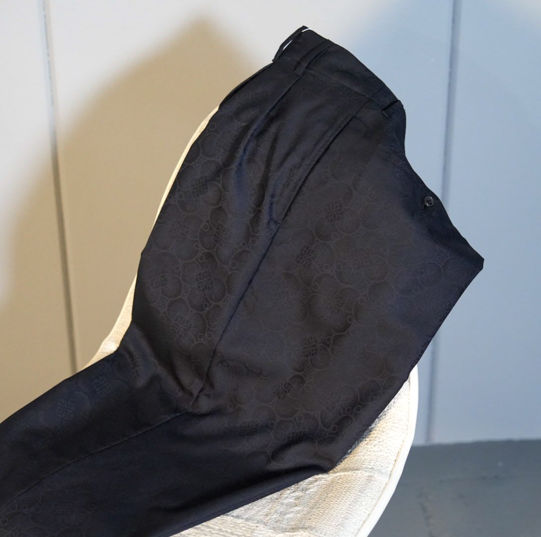 最終nonnotte 2-Tuck Wide Tapered Trousers nonnotte / ノノット / 2-Tuck Wide Tapered Trousers【Nid