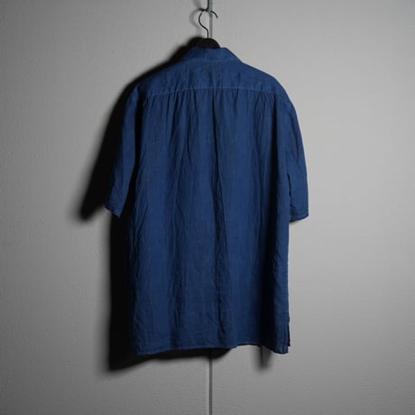 "Aquellos Ojos Verdes BISHU"  Classic open collar Short Sleeve