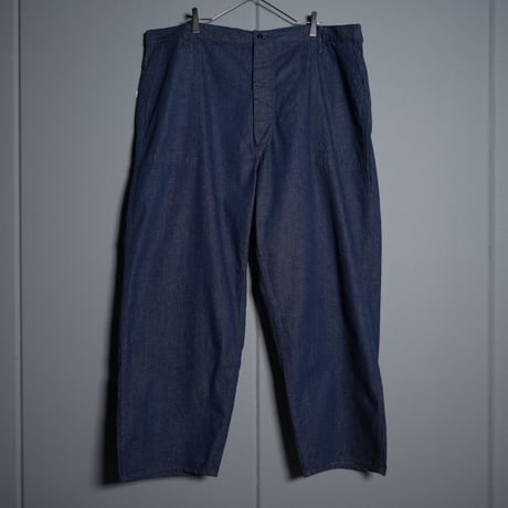 "KOOKY ZOO"  UTILITY DENIM PANTS
