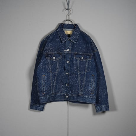 "cantate"  Big Trucker Jacket （GALACTIC WASH）