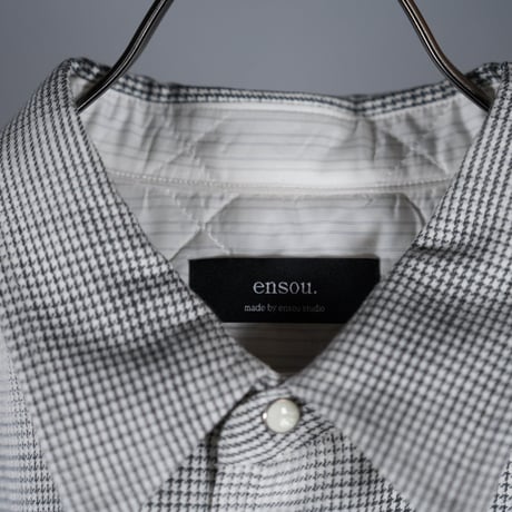 "ensou."  Padded Shirt