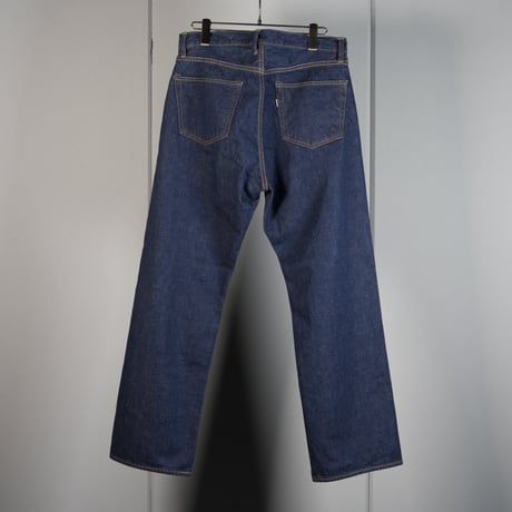 "cantate"  Denim Straight Trousers (one wash)