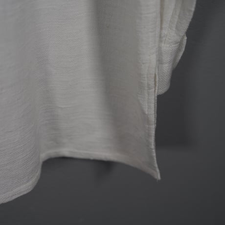 "PERIOD FEATURES"  0-Count Khadi Cotton Long Shirt