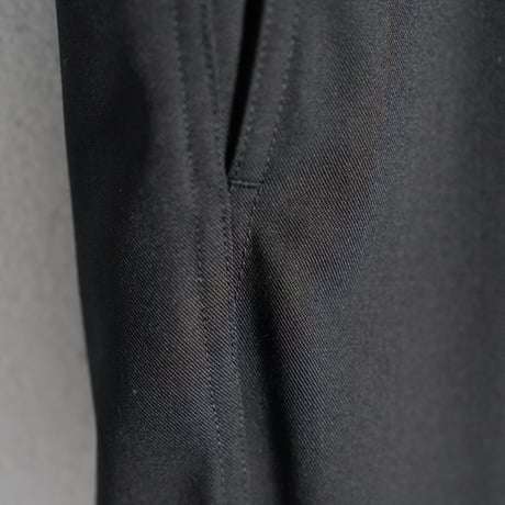 "nonnotte"  2-Tuck Draw Cord Wide Trousers