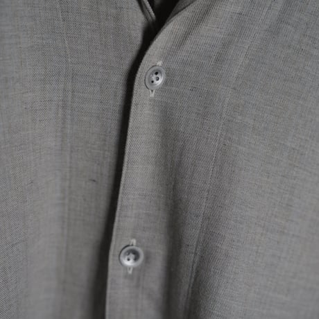 "Aquellos Ojos Verdes bishu"   Shawl collar capri shirt