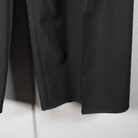 "nonnotte"  Draping Crotch Box 1Tuck Trousers