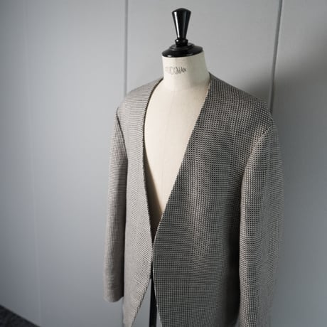 nonnotte Draping No Collar 'N' Jacket
