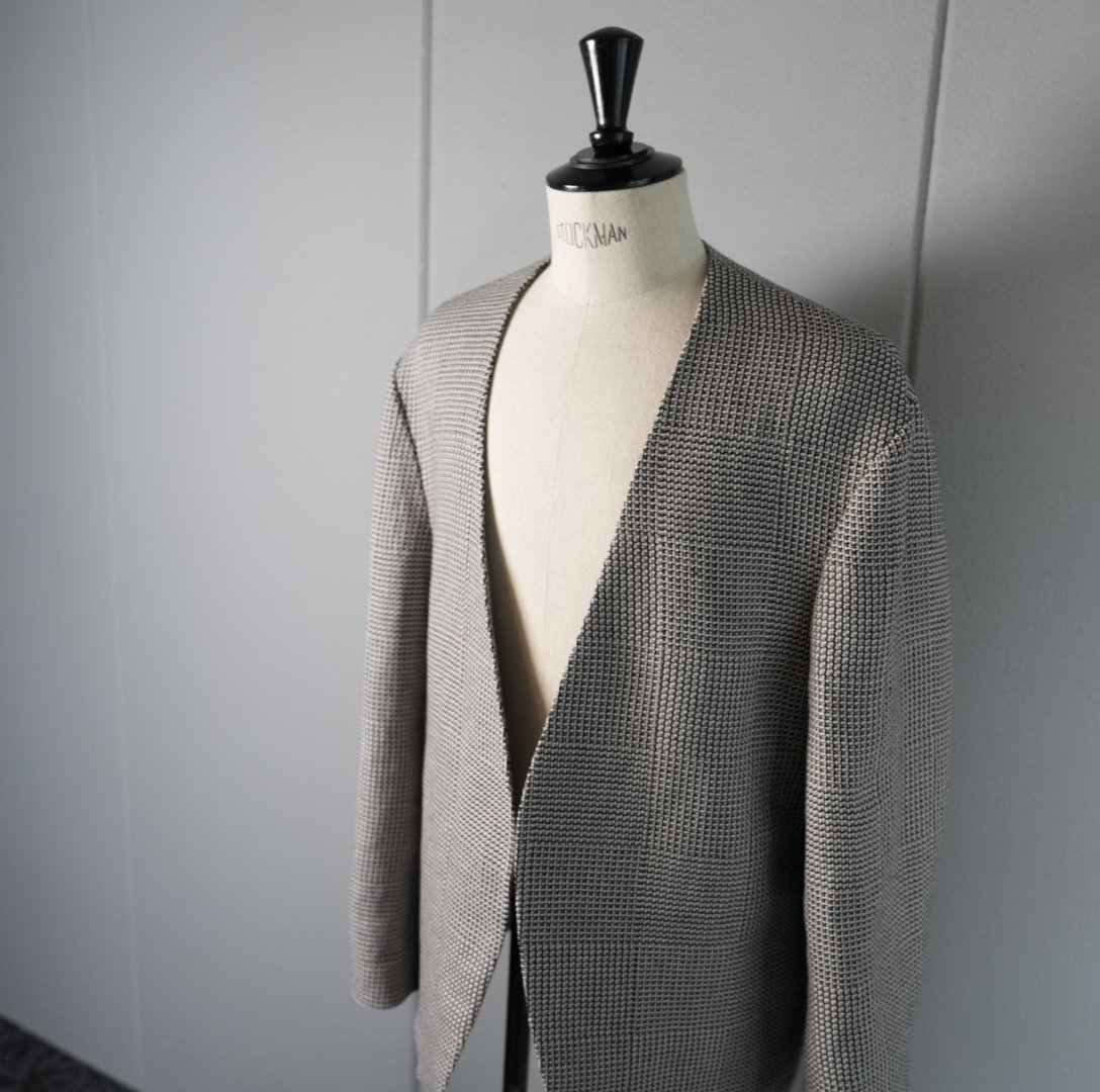ジャケット・アウター nonnotte Draping No Collar 2B N Jacket nonnotte / ノノット / Draping No Collar N Jacket【Nid ONLINE