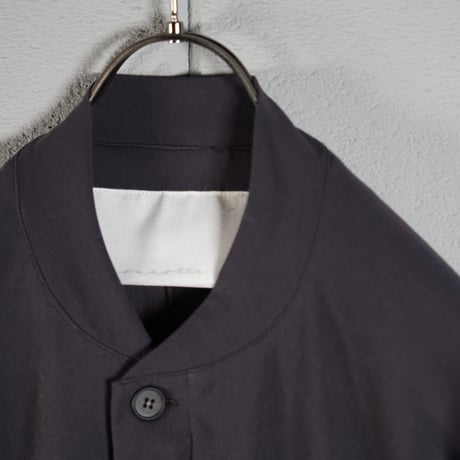 "nonnotte"  Draping Bias Sleeve Zip Up Blouson