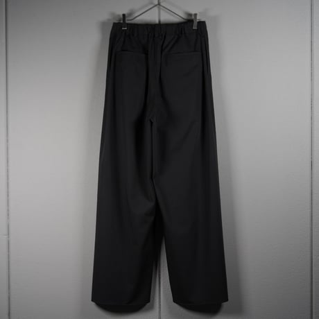 "nonnotte"  Draping Crotch Box 1Tuck Trousers