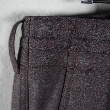 "nonnotte"  2-Tuck Draw Cord Wide Trousers