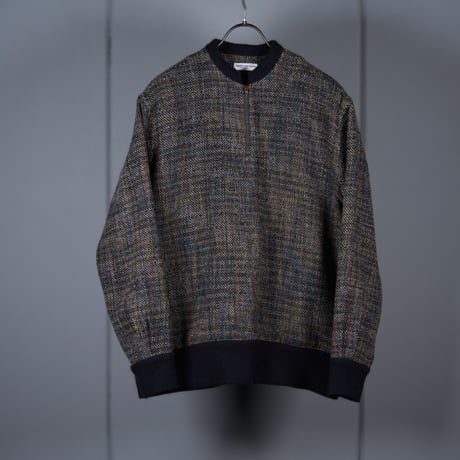 "Aquellos Ojos Verdes BISHU"  “Matis” Zip-up pullover